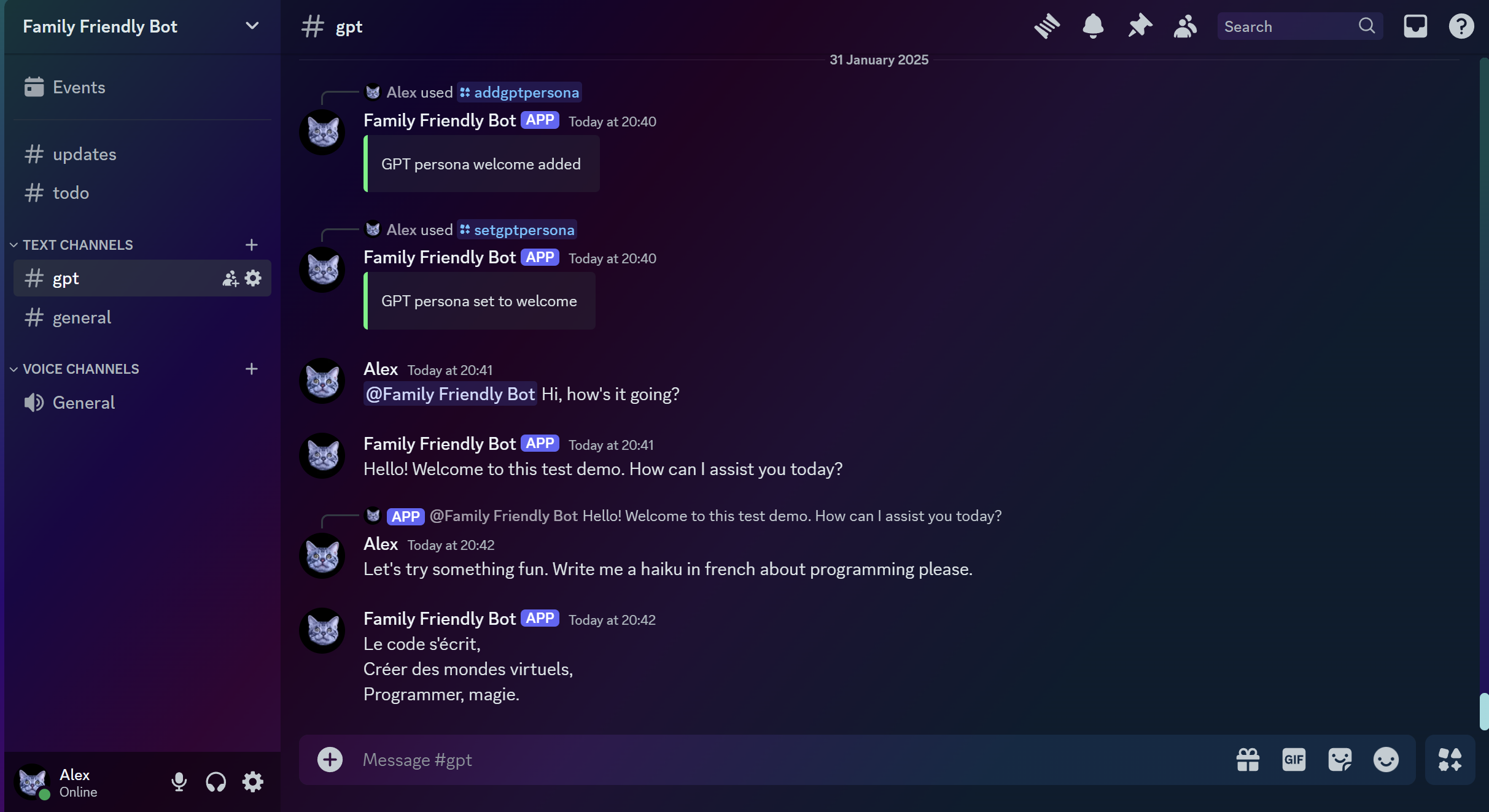 GPT Discord Bot